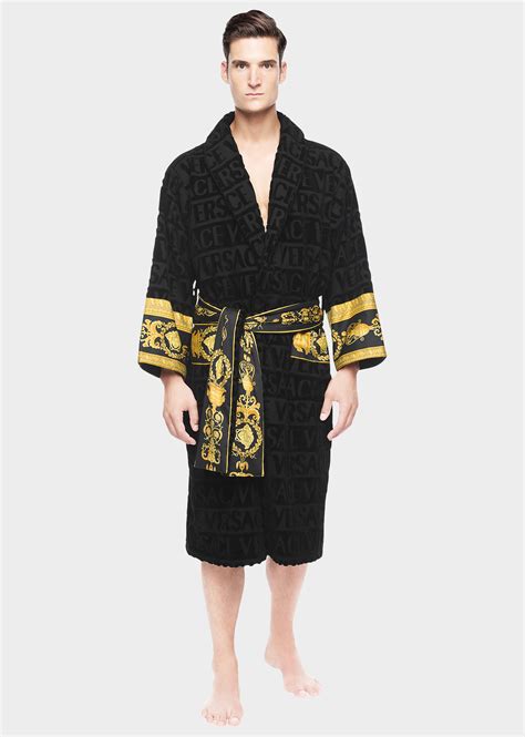 men versace robe cheap|alibaba versace bathrobe.